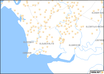 map of Hacienda El Rincón